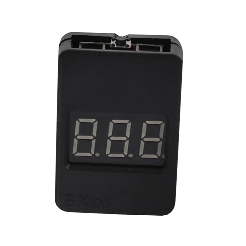 Alipis Ion Battery Tester Accurate Lipo Battery Capacity Checker LCD Backlight for Real Voltage Monitoring of Rc Devices and