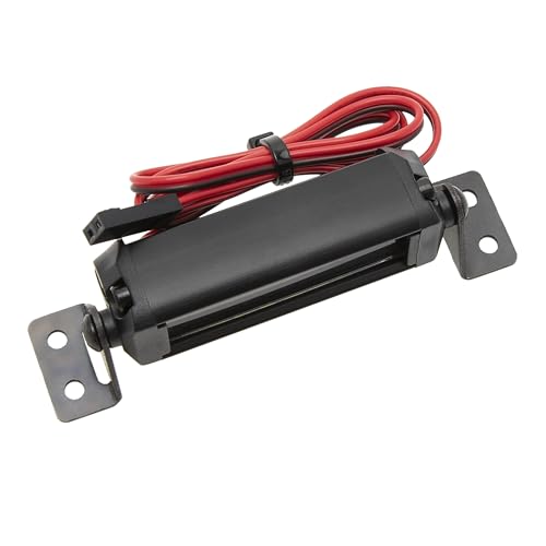 DKKY RC Car LED Lights Kit Light Bar for 1/10 RC Crawler Axial SCX10 Traxxas TRX4 Arrma Senton Redcat Gen7 Tamiya D90 CC01 (50mm/10 Beads) - size: 50mm/10 Beads