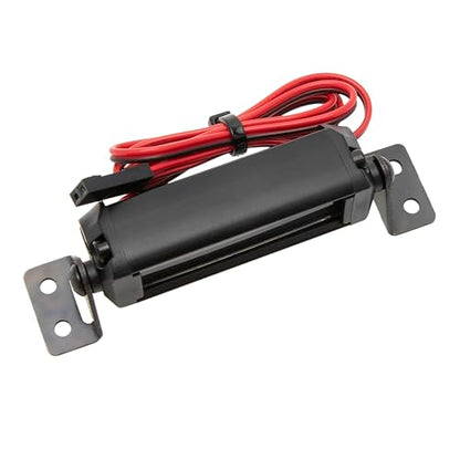 DKKY RC Car LED Lights Kit Light Bar for 1/10 RC Crawler Axial SCX10 Traxxas TRX4 Arrma Senton Redcat Gen7 Tamiya D90 CC01 (50mm/10 Beads) - size: 50mm/10 Beads