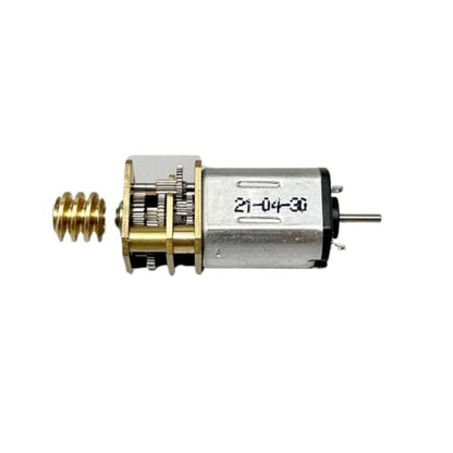 GA12-N20 12mm Full Metal Gearbox Gear Reduction Motor Worm Shaft DC 3V 62RPM Slow Speed Dual DIY Robot Car
