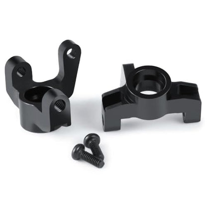 2Pcs Aluminum Front Steering Knuckles or Caster Blocks Compatible with 1/16 B 2WD RC Buggy Truck Model(Steering Knuckles) - color: Steering Knuckles