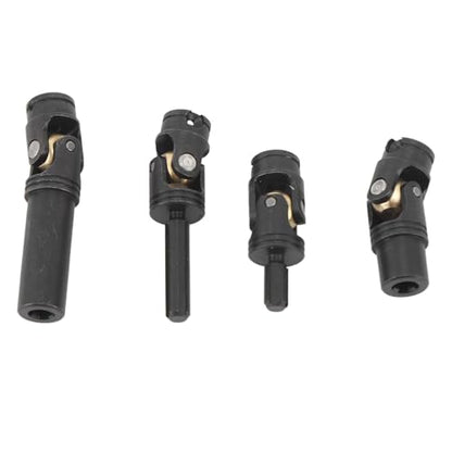 Adjustable Metal Front and Rear CVD Driveshaft Set for 1/18 RC Crawler, Replacement Drive Shaft Kit