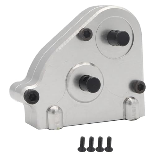 RC Car Parts for MN for MN128 MN86 MN86S MN86K MN86KS G500 1/12 Remote Control Upgrade Parts Metal Transmission Gearbox Transfer Case RC Crawler(Silver) - color: Silver