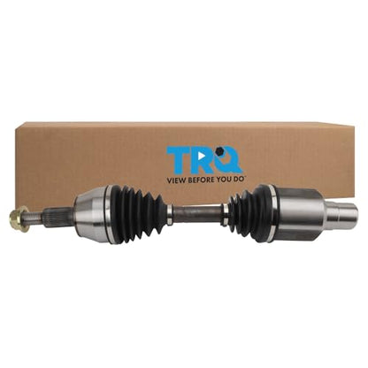 TRQ Front Left Right CV Axle Assembly Neoprene Boots Moly Greased | For 2004-2009 Dodge Durango 4WD 2007-2009 Chrysler Aspen 4WD - style: CSA32711