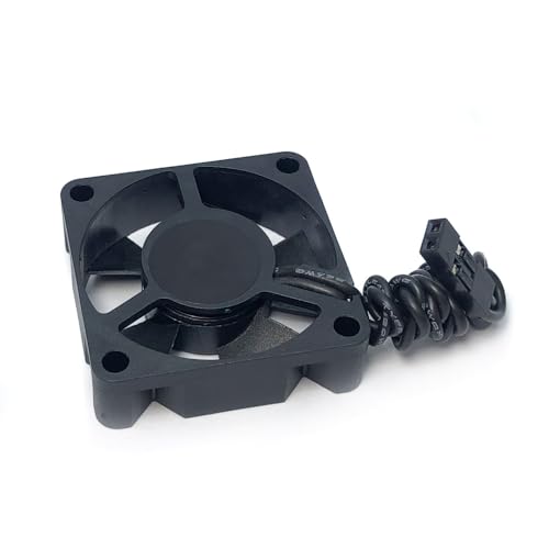 2Pack YSIDO RC Motor Cooling Fan Heatsink 3010 3510 4010 Cooler DC 5-8.4V Compatible with HSP HPI Wltoys Himoto Tamiya Redcat 1/10 1/8 RC Car Truck Boat 3650 540 550 4268 4274 Motor (2pcs 3510 Fan)
