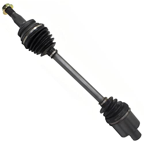 Detroit Axle - Front Left CV Axle for Chrysler LHS Concorde 300M | Dodge Intrepid, Driver Side CV Axle Shaft Assembly Replacement - size: 77B_AX/Single