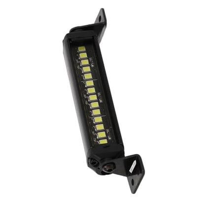 RC Light Bar Roof Lamp Kit 15 LED 3.1 Inch Aluminum Alloy Super Bright Roof for Axial SCX10 1/10 RC Crawler Cars