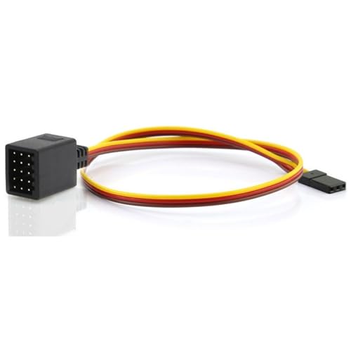 RC JR Style Servo Splitter Cable,1 Male to 2 3 4 5 6 Female Y Harness Leads Y Splitter Lead Wire for 1/8 1/10 1/24 Crawler Truck Car Airplane Drone Receiver Servo ESC (1 Male to 5 Female) - style: 1 Male to 5 Female