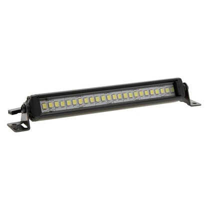 DKKY RC Car LED Lights Kit Light Bar for 1/10 RC Crawler Axial SCX10 Traxxas TRX4 Arrma Senton Redcat Gen7 Tamiya D90 CC01 (110mm/25 Beads) - size: 110mm/25 Beads