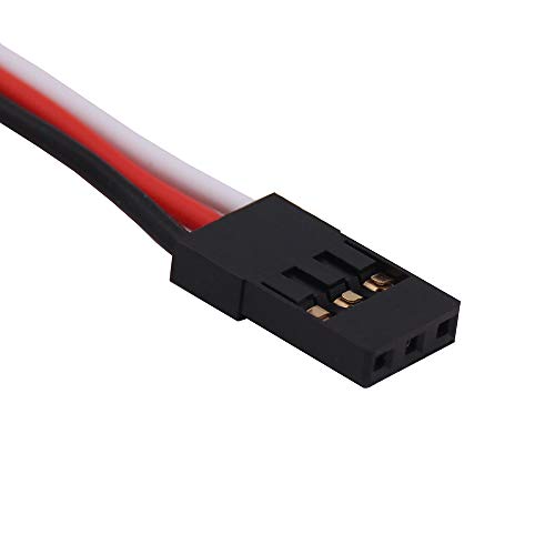 5pcs 6" / 150mm Servo Cable Y Harness Extension Cord 22awg 60 cores for RC Car Helicopter Servo Receiver Wire Lead(C141-5)