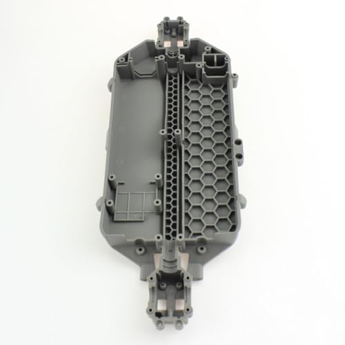 Plastic Chassis Replacement RC Parts for WLtoys 124008 124010 1/12 4WD RC Car - color: Chassis
