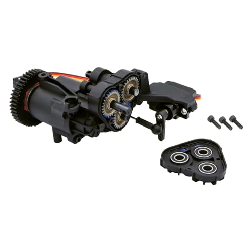2Speed Transmission Gearbox with Internal Gears and Servo for 1/10 RC Crawler Car Traxxas TRX4 TRX6 Upgrade Parts