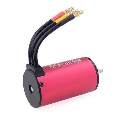 Hobby Wing WP 120A Waterproof 120A ESC Combo with 4076 2000KV Brushless Motor for 1/8 1/10 RC Truck Off-Road Car