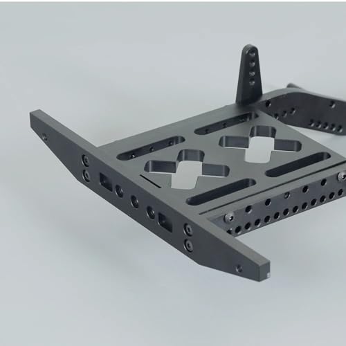 RC Frame Parts For Axial For SCX10 D90 TF2 B5 1/10 Metal Chassis Set Rails Frame With Shock Towers For Leaf Springs Mounting Holes RC Crawler Upgrade