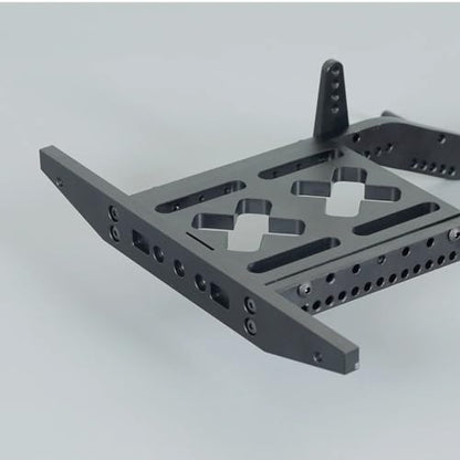 RC Frame Parts For Axial For SCX10 D90 TF2 B5 1/10 Metal Chassis Set Rails Frame With Shock Towers For Leaf Springs Mounting Holes RC Crawler Upgrade