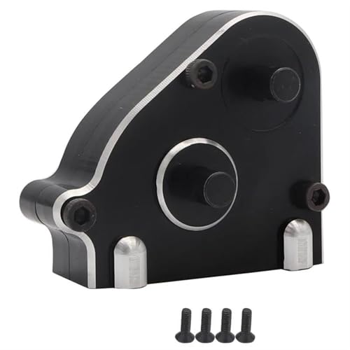 RC Car Accessories for MN G500 for MN128 MN86KS MN86 MN86K MN86S 1/12 Metal Transmission Gearbox Transfer Case Modification RC Crawler Car Upgrade Parts(Black) - color: Black