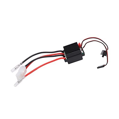 Alomejor 550 Brushed Motor with 320A ESC Set Car Copper Windings Strong Magnet, Bidirectional Bearings for RC Rock Crawler (21T) - size: 21T