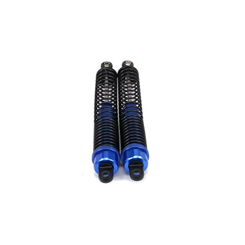 Shock Absorber Damper 130mm Oil Adjustable Alloy Aluminum for RC Car 1/10 Crawler Truck Upgraded Hop-Up Parts HPI HSP Traxxas Losi Axial Tamiya Redcat Himoto Losi(Dark Blue) - color: Dark Blue