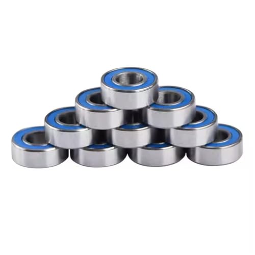 MR83RS Bearing 10PCS 3x8x3 mm ABEC-7 Hobby Electric RC Car Truck MR83 RS 2RS Ball Bearings MR83-2RS Blue Sealed
