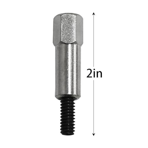 YALOK Chrome Valve Cover Bolt Kit, 8 Pcs Stainless Steel Covers Bolt Set, Small Block Car Stud Nut, Replacement for 283 305 327 350 383, Engine SBC Stud Kit, Automotive Replacing Parts
