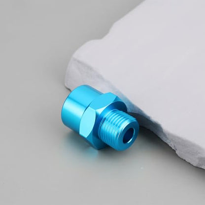 1 Set 12mm to 17mm Wheel Hex Hub Adapter Extension Conversion for 1/10 RC Car Upgrade Parts Light Blue - color: Blue