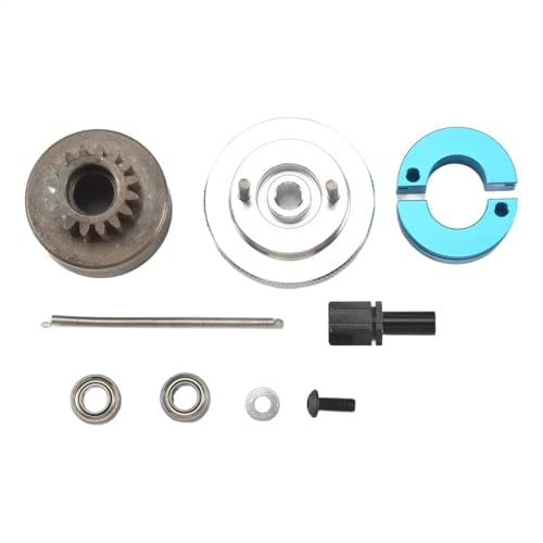 RC Car Accessories for Redcat for Volcano S30 SH-18 VX-18 RC for Nitro Engine Parts 14T Clutch Bell Shoes with for Spring Flywheel Assembly Kit