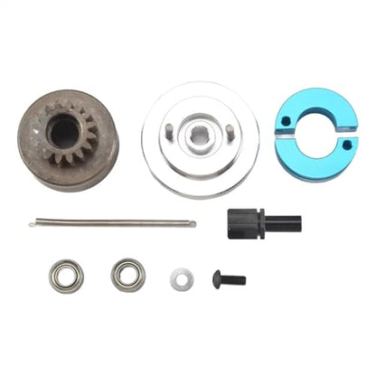 RC Car Accessories for Redcat for Volcano S30 SH-18 VX-18 RC Parts for Nitro Engine 14T Clutch Bell Shoes with for Spring Flywheel Assembly Kit
