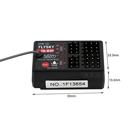GoolRC Flysky FS-R7P Receiver, 7CH 2.4Ghz RC Receiver for Flysky FS-G7P