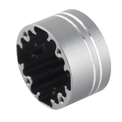 RC Metal Differential Gear Set, Aluminum Drive Gear Upgrade for TT02 XV02, Racing Performance Enhancement Kit - color: Ti Color
