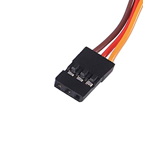 3-Pin Servo Extension Cable Cord 30cm/12'' 11.8 inch Female to Male Lead Wire Connector JR for RC Car Airplanes Remote Control (Pack of 10) - size: 10PCS 30cm/12''