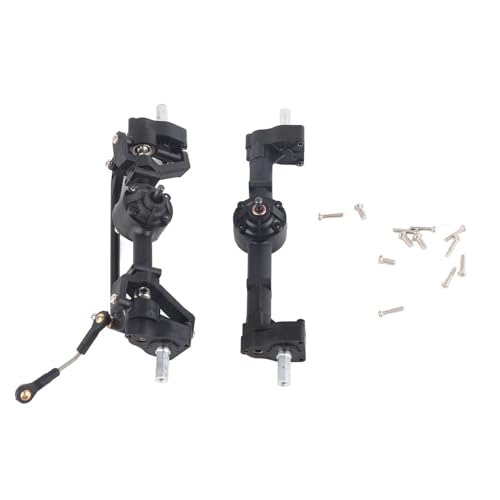 HERCHR RC Front Rear Axle Gear Box, Metal Bridge Axle Gear Box Professional Diff Housing Upgrade Parts for C14 C24 C34 C44 B14 B24 1/16 RC Car