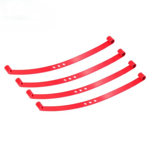 Compatible With TF2 1/10 RC Car Parts Accessories 4pcs For Super Soft Steel Front And Rear Axle Shock Absorber For Leaf Springs RC Assortment