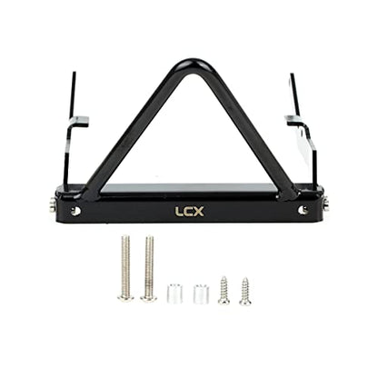 LCX Racing 1/10th RC Crawler Car CNC Machined Metal Front Bumper for Axial UTB10 Capra Unlimited Trail Buggy, Upgrades Parts Accessories