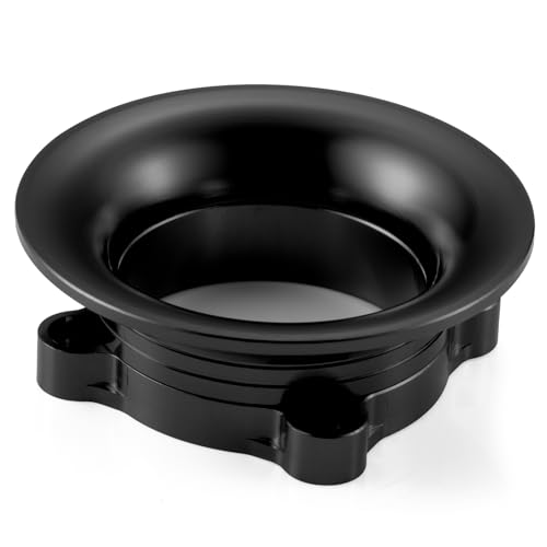 Aluminum Cooling Fan Cover Air Inlet Channel ESC Cooling Fan Heatsink Mounting Hole Distance 25mm for 1/10 RC Sakura D4 Drift Car Model Racing Car Upgrades (Black) - color: Black