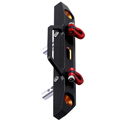for SCX24 Front Bumper Aluminum Compatible with Axial SCX24 Deadbolt 90081 1/24 RC Crawler Accessories