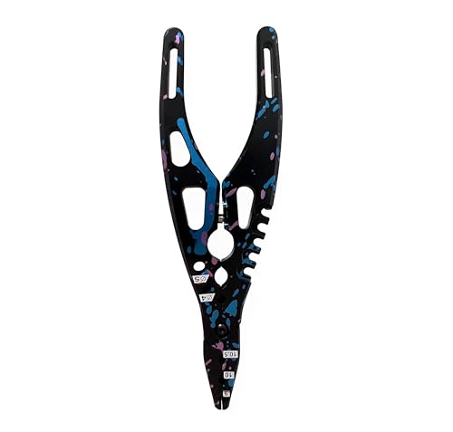 Aluminum RC Shock Absorber Pliers Repair Tool for 1/8 1/10 1/24 RC Cars | Fits 1/8 to 1/24 RC cars/trucks. Shock pliers+length ruler+solder holder. Aluminum, rust-proof, lightweight for pro tuning.