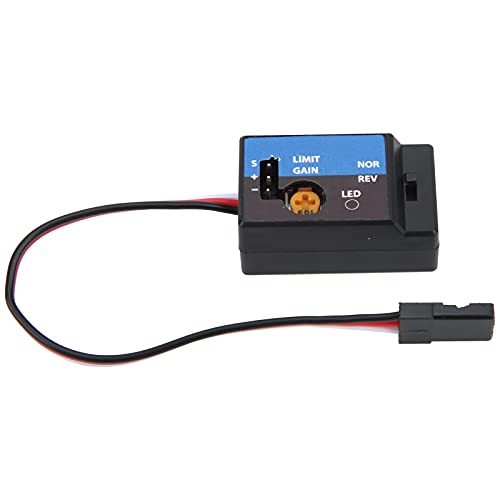 Mini Gyroscope for RC Racing Car, High Stability Drifting Gyroscope Module with System, Auxiliary for WPL D12 RC Car Upgrade Parts