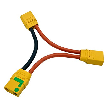 FLY RC XT90S Battery Series Connector 10 Gauge Wire for RC Battery Helicopter Quadcopter - style: XT90S Series Connector