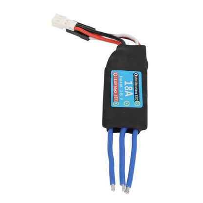 18A Mini Brushless ESC Electric Speed Controller with White Female Connector for K989 for Kyosho Mini Z 1/24 1/28 RC Car