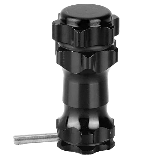 17mm Wheel Hex Hub RC Wheel Hex Drive Extension Hex Hub Adapter Wheel Hex Extension Wheel Hex Adapter for 1/8 Scale RC Cars Trucks and Upgrade Tires (Black) - color: Black