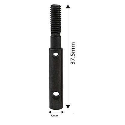 4Pack Vgoohobby Steel Front Rear Portal Stub Axle Drive Shaft Compatible with Axial SCX10-III AXI03007 Jeep Capra 1.9 UTB 1/10 RC Crawler