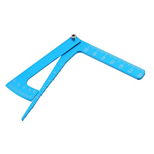 Yinhing RC Camber Gauge RC Car Camber Gauge C Car Ruler for Height and Wheel Adjustment Accessory Tool for Setup