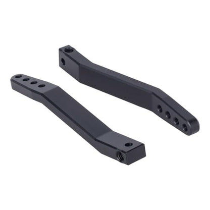 RCQQPS Metal Rear Sway Bar Anti-roll Set for 1/10 Axial Wraith RR10 Yeti Rock Crawler Car (Black) - color: Black