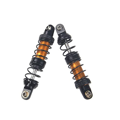 4Pcs ShareGoo Metal Shock Absorber 70/80/90/100/110/120mm Damper Compatible with Tamiya CC01 Traxxas TRX4 Axial SCX10 D90 D110 RR10 1/10 RC Crawler Car (70mm Hole Distance) - size: 70mm Hole Distance