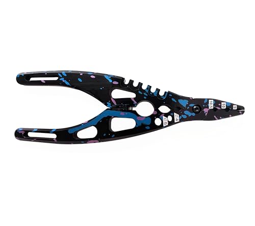 Aluminum RC Shock Absorber Pliers Repair Tool for 1/8 1/10 1/24 RC Cars | Fits 1/8 to 1/24 RC cars/trucks. Shock pliers+length ruler+solder holder. Aluminum, rust-proof, lightweight for pro tuning.