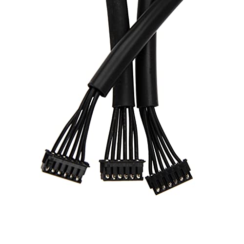 3Pcs Vgoohobby 80/120/200mm Sensor Harness Cable Sensing Adapter Compatible with RC Hobbywing Xerun Series Sensored BL Motor ESC