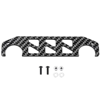 Que-T Carbon Fiber Front Chassis Brace for 1/12 Tamiya 58347 Lunch Box RC Truck