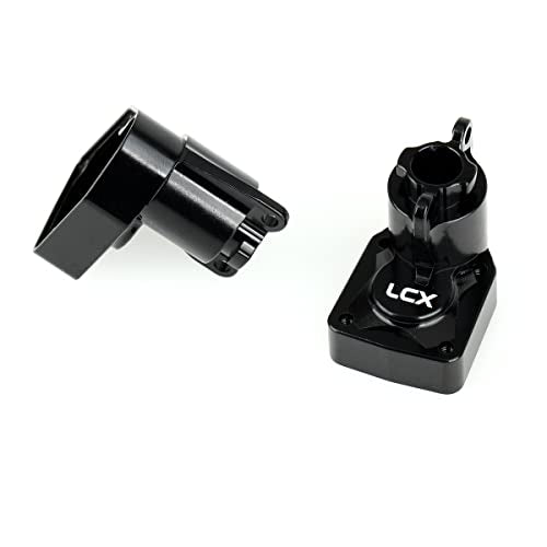 LCX Racing 1/18th RC Crawler Car Rear Portal Axles Aluminum Portal Axle Components for Axial Capra UTB18 Unlimited Trail Buggy, Upgrades Parts Accessories (Portal Housing)