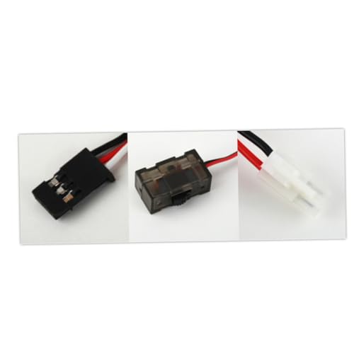 Mikinona 7.2-16v Esc for Rc 320a Brushed Controller Cooling Fan Brake Heat Sink Easy Operation