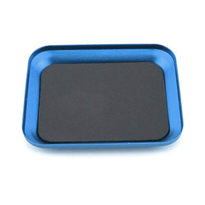 Replacement Part For Accessories Plate Shelf Repair Tools Car Convenient Screw Tray For Drone Model Aluminum Alloy Holder RC Magnetic - (Color: Blue)